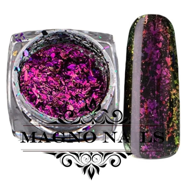 Chrome Flakes - Chameleon Flakes Nail Art Nailart Flocken